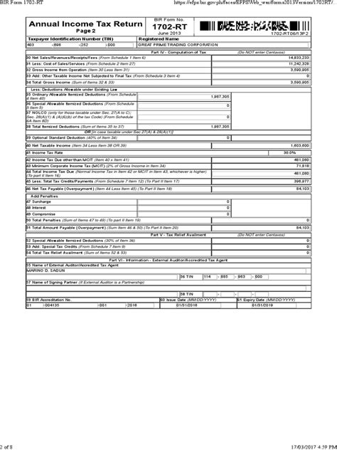 bir form 1702 rt download.